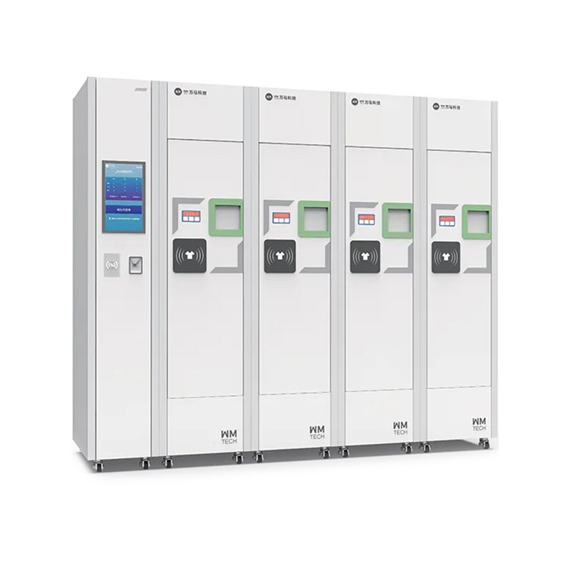 Máquina de envío inteligente de ropa y zapatos con cadena