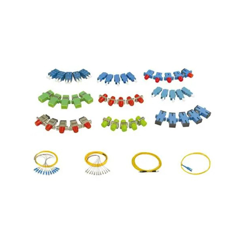 Cables de parche de solución de fibra, Pigtail, adaptador